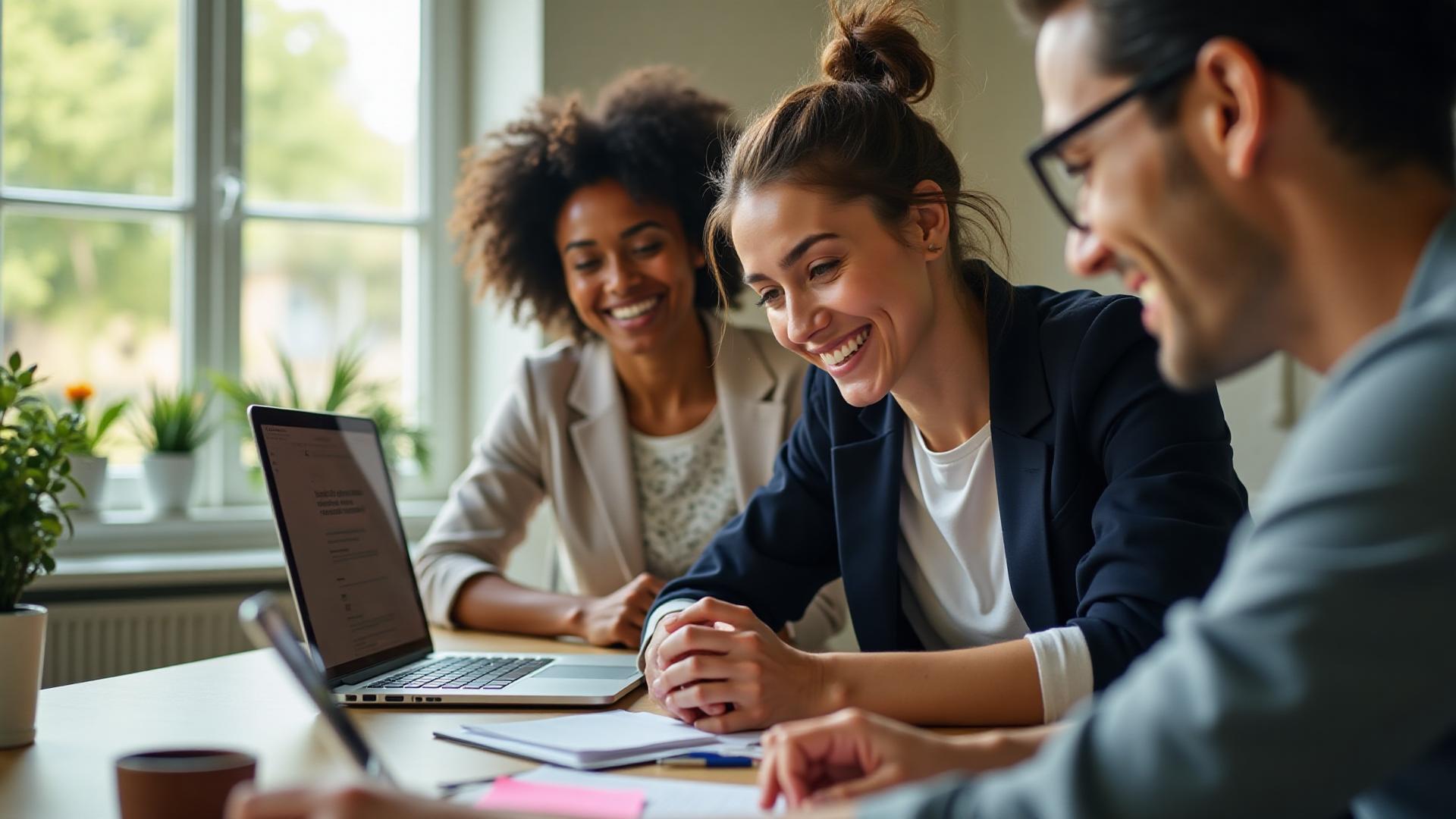Équipe Camin Pulse travaillant en collaboration à Montpellier - transformation digitale et coaching agile